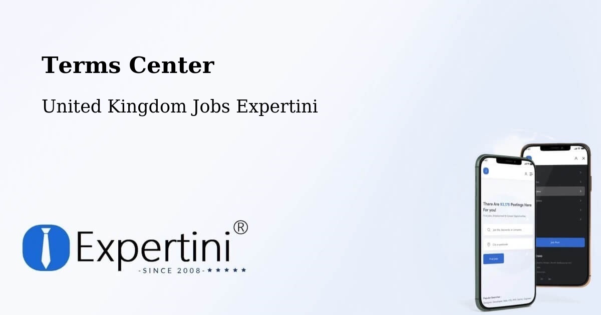 Terms of Service – Silverdale - United Kingdom Jobs Expertini